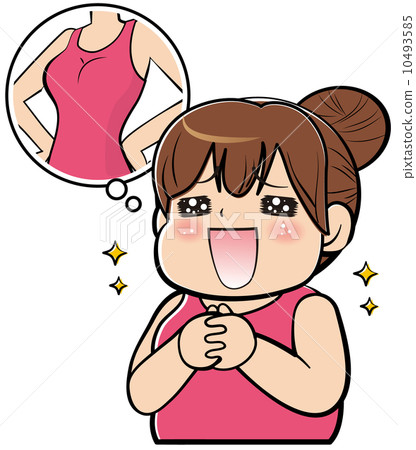 女性想要減肥 10493585