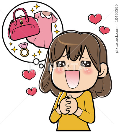 A woman whose greed stops 10493599