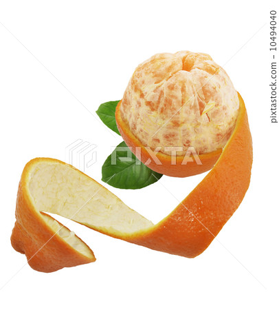 Partially Peeled Off Orange 10494040