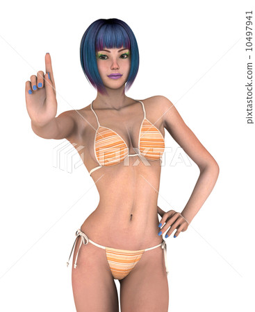 young woman      10497941