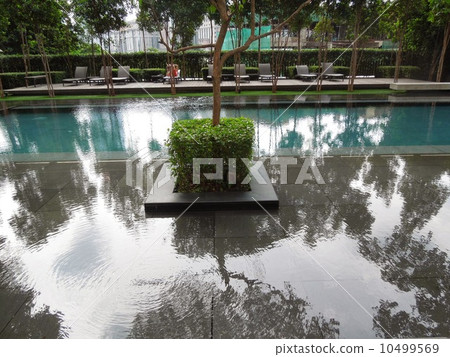 Pool in condominium of Kuala Lumpur 10499569