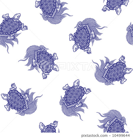 Turtle pattern - Stock Illustration [10499644] - PIXTA