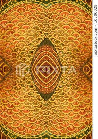 Vintage traditional Thai style art painting Vintage traditional Thai style art painting 10500029