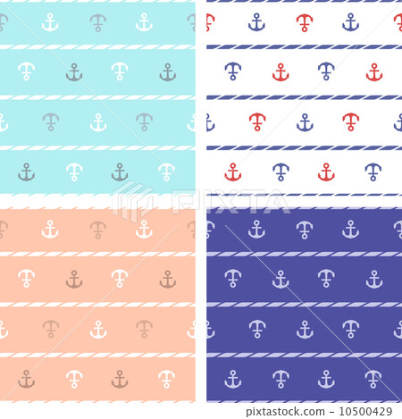 Marine pattern background 10500429