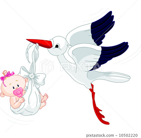 Stork And Baby Stork And Baby 10502220