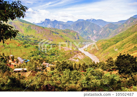 Yunnan scene-Jinsha River Yunnan scene-Jinsha River 10502487