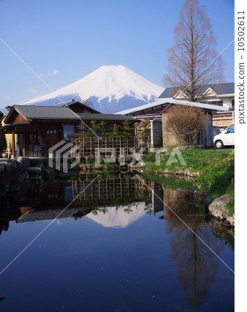 忍野Hakkai鏡子池塘 忍野Hakkai鏡子池塘 10502611