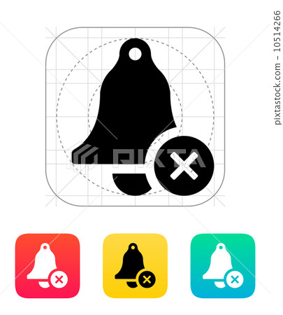 Off ringing bell icon. - Stock Illustration [10514266] - PIXTA