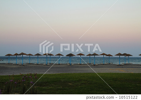 sunset scene from the greece sunset scene from the greece 10515122