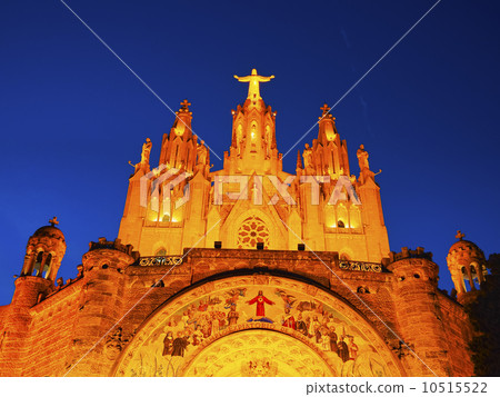 Tibidabo Temple in Barcelona 10515522
