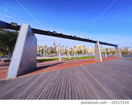Harbor zone of Barcelona 10515534