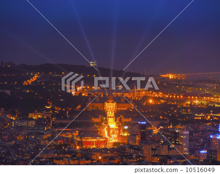 Blue Hour in Barcelona 10516049