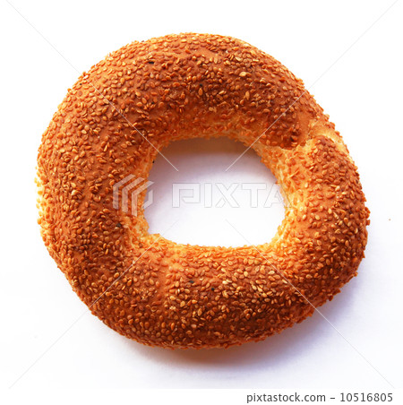 The Turkish bagel strewed by sesame seeds 10516805