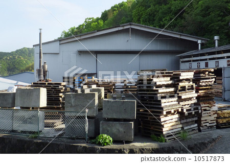 One corner of the sawmill One corner of the sawmill 10517873