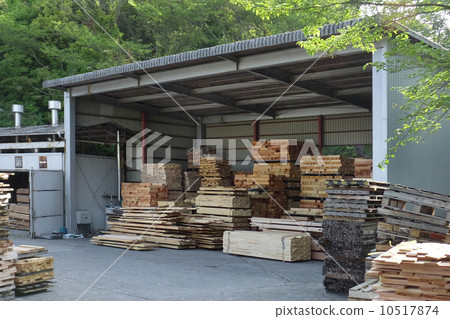 One corner of the sawmill One corner of the sawmill 10517874