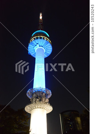 N Seoul Tower at night N Seoul Tower at night 10520243