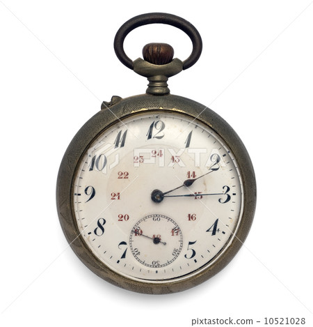 pocket watch (isolated with clipping path) 10521028