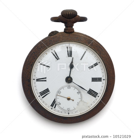 pocket watch (isolated with clipping path) 10521029