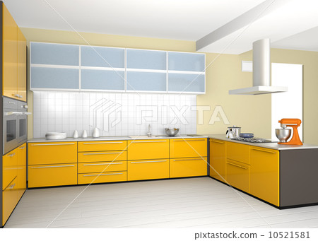 Modern kitchen interior 10521581