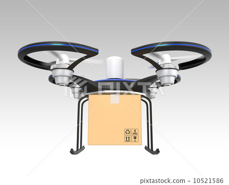 前面的無人機攜帶行李 10521586