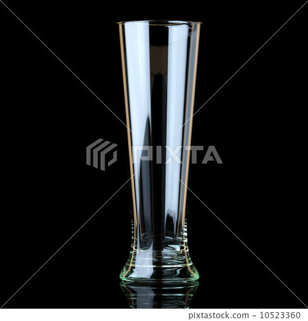 Cocktail Or Beer Glass On Black Background 10523360