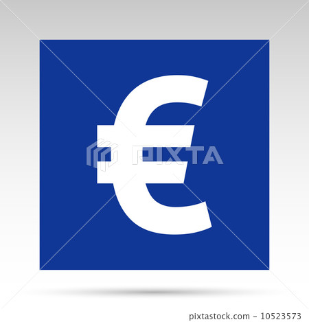 Euro flat icon 10523573