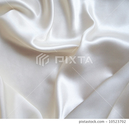 Smooth elegant white silk as background Smooth elegant white silk as background 10523702