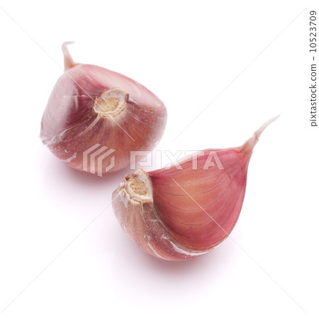 Garlic clove isolated on white background cutout 10523709