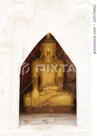 冥想金佛像 冥想金佛像 10524662