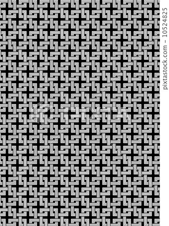 Japanese Pattern - Rokuya Lattice 10524825