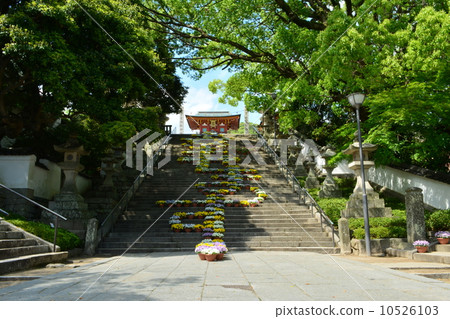 Hofuten Tenmangu寺廟石頭跨步走廊2014年 Hofuten Tenmangu寺廟石頭跨步走廊2014年 10526103