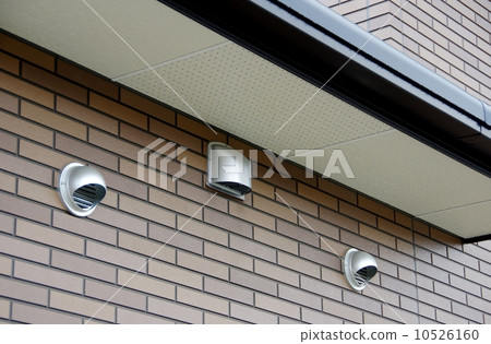 Ventilation opening for exterior wall of residential ventilation 10526160