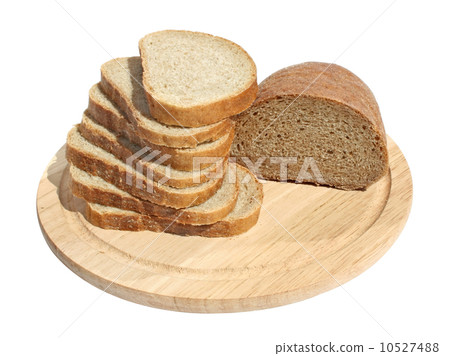 Bread on a chopping board 10527488
