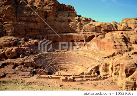 Petra ruins Roman Theater 10529162