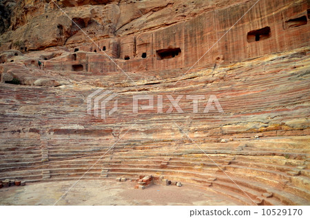 Petra ruins Roman Theater Petra ruins Roman Theater 10529170