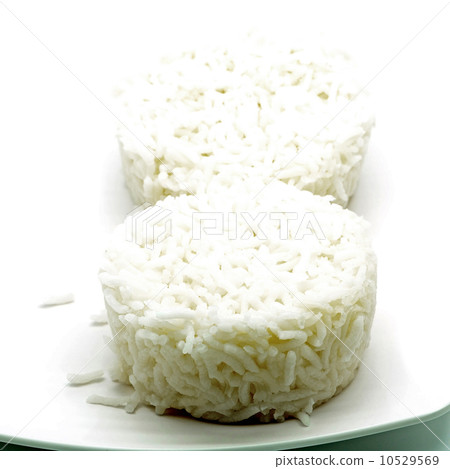 steamed rice 10529569