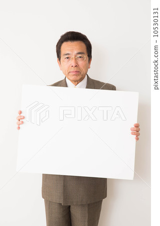 Senior men with whiteboard Senior men with whiteboard 10530131