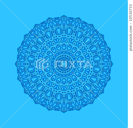 Blue background with abstract round pattern Blue background with abstract round pattern 10530733
