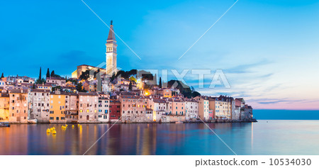 Coastal town of Rovinj, Istria, Croatia. Coastal town of Rovinj, Istria, Croatia. 10534030