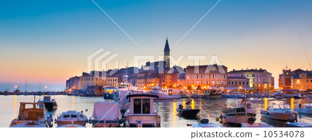 Coastal town of Rovinj, Istria, Croatia. 10534078