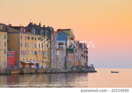 Coastal town of Rovinj, Istria, Croatia. 10534080