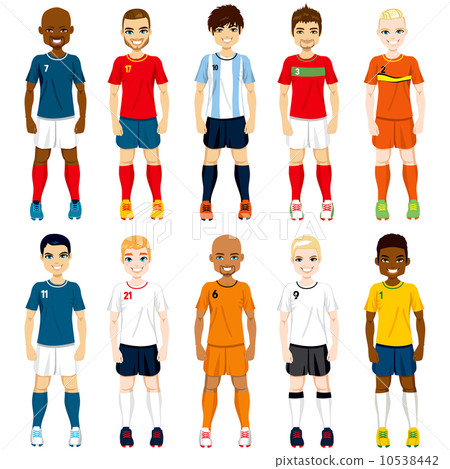National Team Soccer Players National Team Soccer Players 10538442