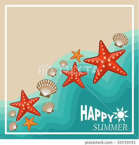 Summer beach set. Summer beach set. 10539591