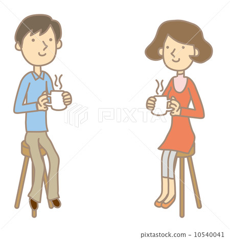 Couple having tea 10540041