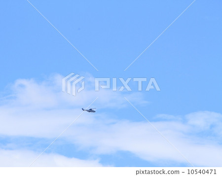 夏天天空直升機 10540471