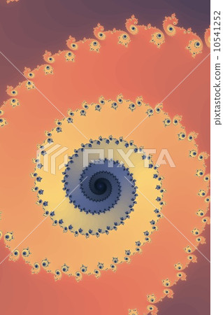 Orange Fractal 10541252