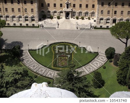 Mark of Vatican viewed from Cupola 10543740