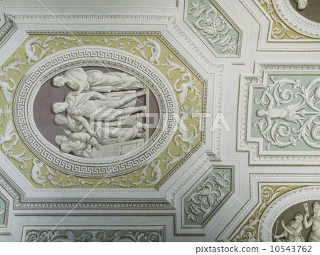 Cheek painting of the Vatican museum ceiling 10543762
