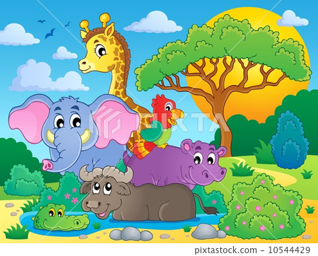 Cute African animals theme image 8 Cute African animals theme image 8 10544429