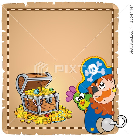 Pirate theme parchment 8 Pirate theme parchment 8 10544444